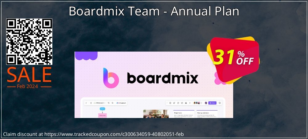 Boardmix Team - Annual Plan coupon on World Party Day discounts