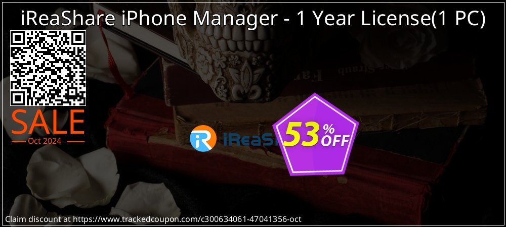 iReaShare iPhone Manager coupon on National Loyalty Day offer