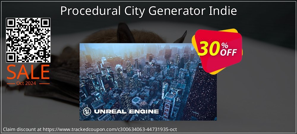 Procedural City Generator Indie coupon on Mother Day deals