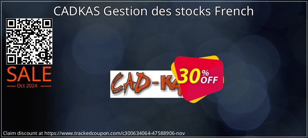 CADKAS Gestion des stocks French coupon on National Loyalty Day offering discount