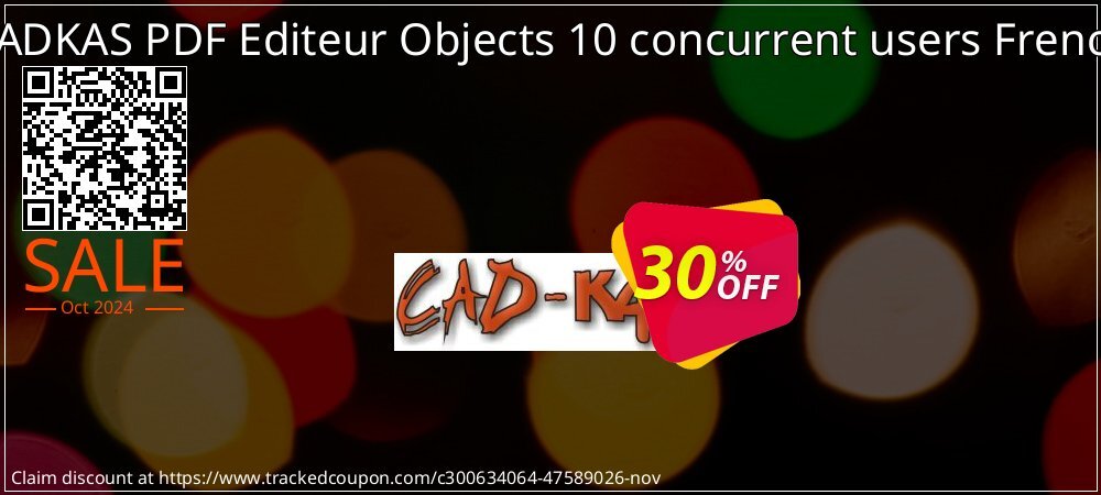 CADKAS PDF Editeur Objects 10 concurrent users French coupon on National Loyalty Day discounts