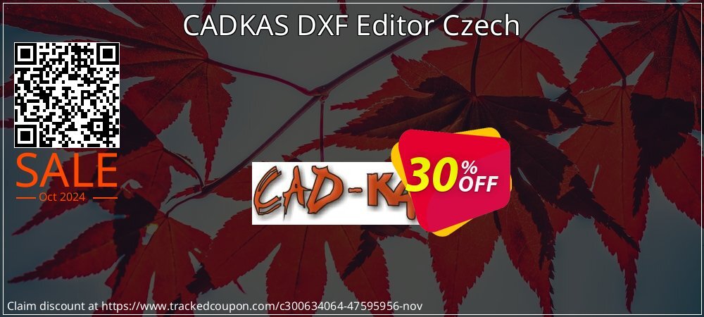 CADKAS DXF Editor Czech coupon on National Loyalty Day discounts