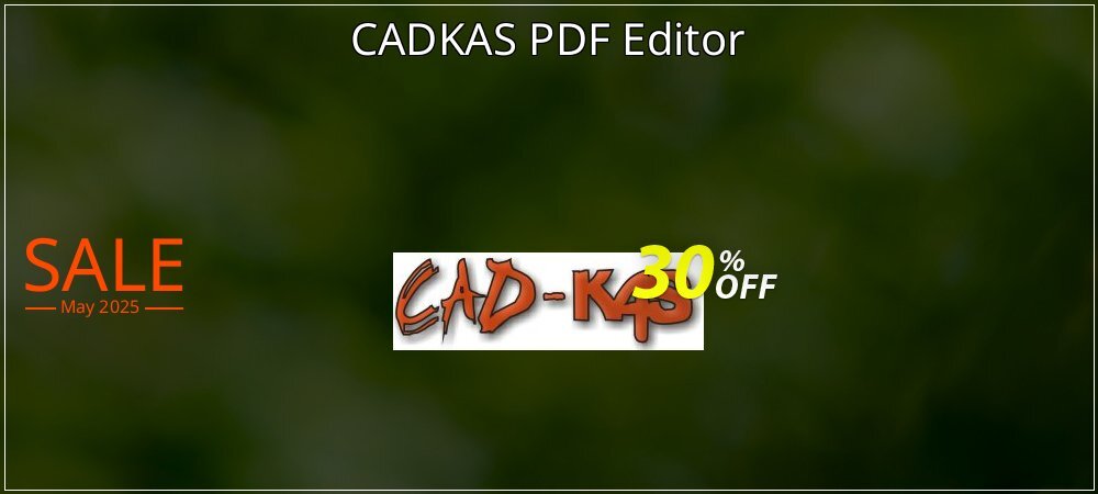 CADKAS PDF Editor coupon on National Loyalty Day promotions