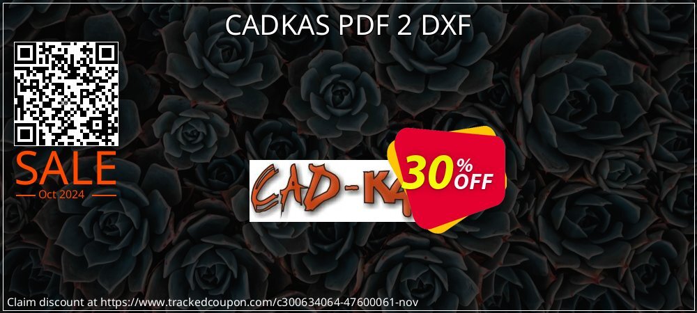 CADKAS PDF 2 DXF coupon on National Loyalty Day promotions