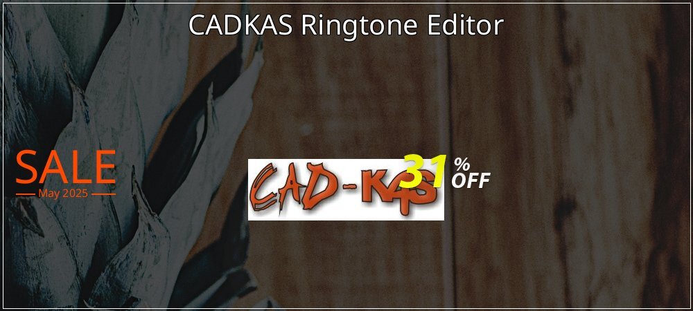 CADKAS Ringtone Editor coupon on World Whisky Day discounts