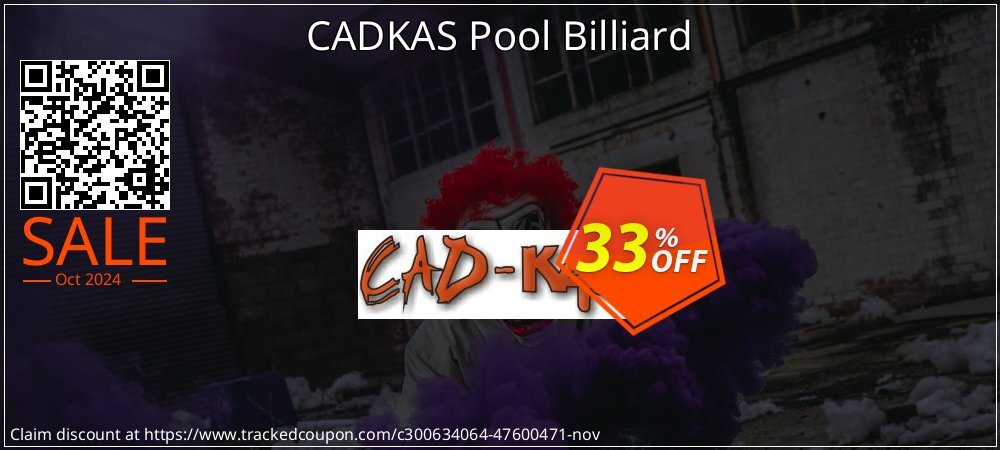 CADKAS Pool Billiard coupon on National Loyalty Day offering discount