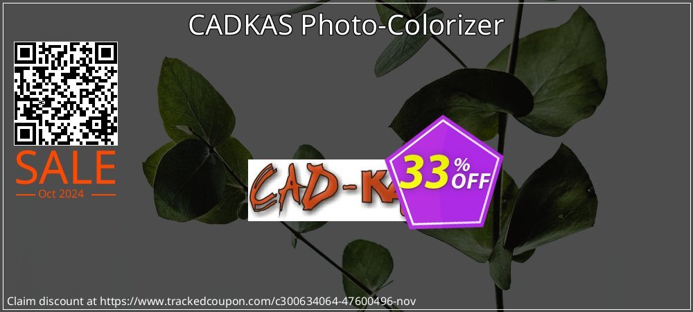 CADKAS Photo-Colorizer coupon on National Loyalty Day offer
