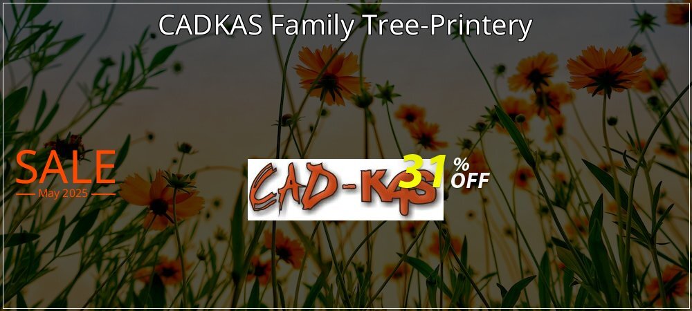 CADKAS Family Tree-Printery coupon on World Whisky Day offering discount