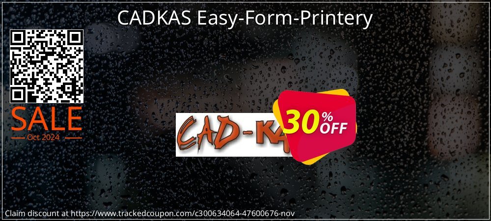 CADKAS Easy-Form-Printery coupon on National Loyalty Day offer