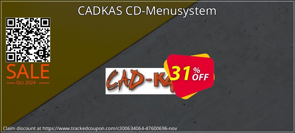 CADKAS CD-Menusystem coupon on National Loyalty Day offering discount