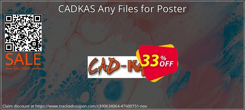 CADKAS Any Files for Poster coupon on National Loyalty Day offering sales