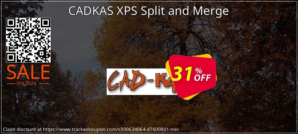 CADKAS XPS Split and Merge coupon on National Loyalty Day deals