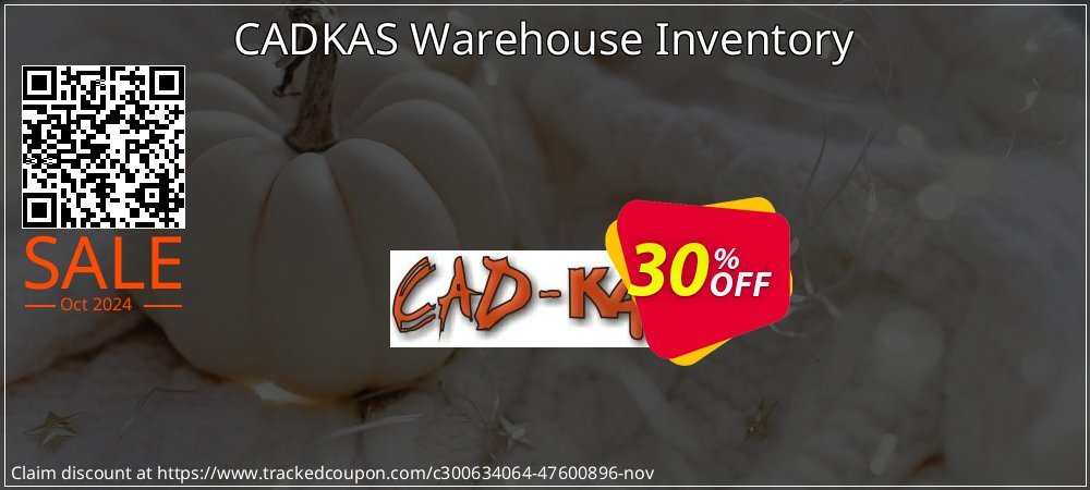 CADKAS Warehouse Inventory coupon on National Loyalty Day super sale