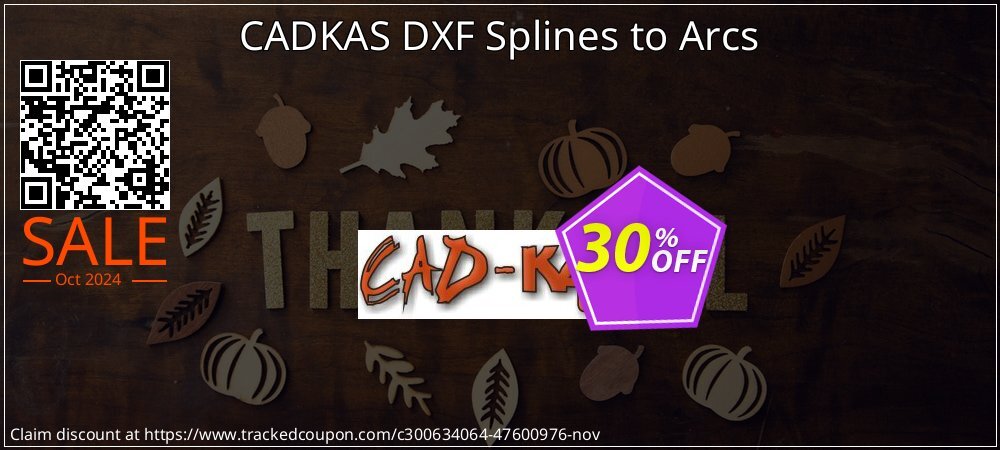 CADKAS DXF Splines to Arcs coupon on National Loyalty Day offering sales
