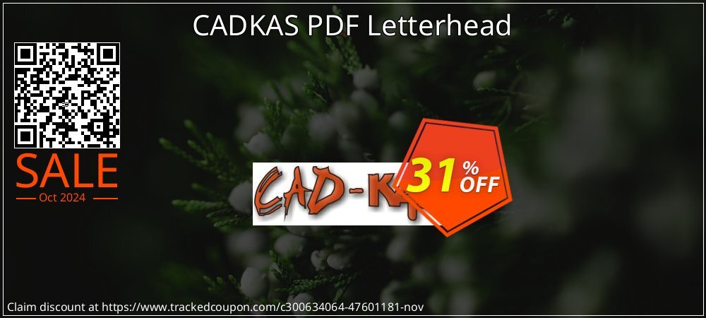 CADKAS PDF Letterhead coupon on National Loyalty Day discount