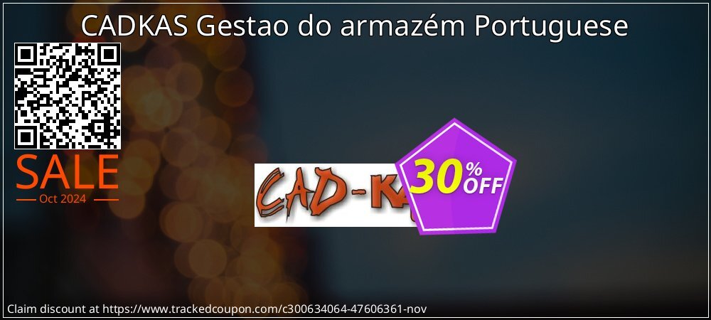 CADKAS Gestao do armazém Portuguese coupon on National Loyalty Day promotions