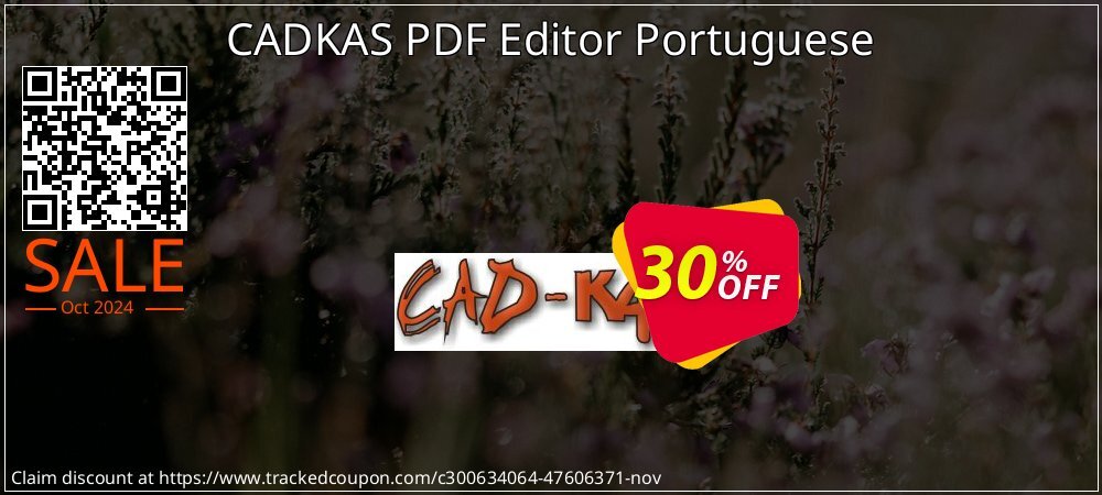 CADKAS PDF Editor Portuguese coupon on National Loyalty Day sales