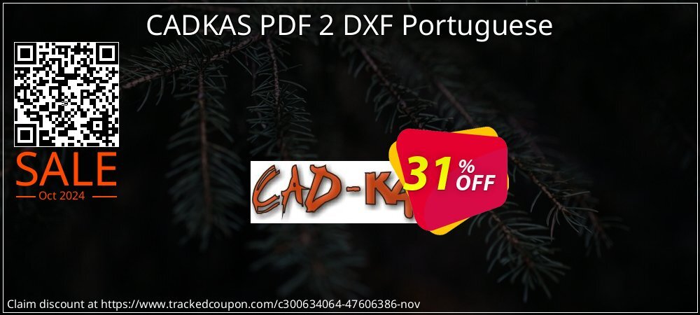 CADKAS PDF 2 DXF Portuguese coupon on National Loyalty Day super sale