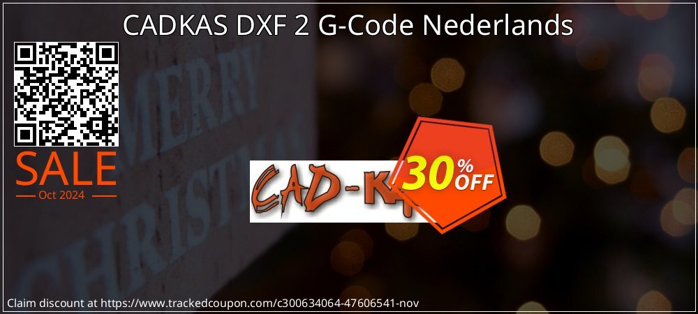 CADKAS DXF 2 G-Code Nederlands coupon on National Loyalty Day promotions