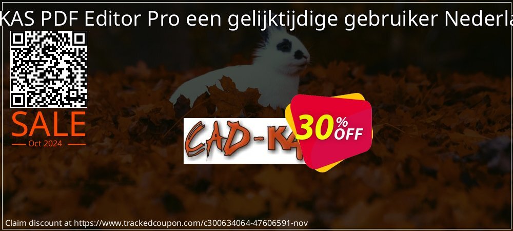 CADKAS PDF Editor Pro een gelijktijdige gebruiker Nederlands coupon on National Loyalty Day offering discount