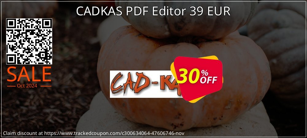 CADKAS PDF Editor 39 EUR coupon on National Loyalty Day super sale