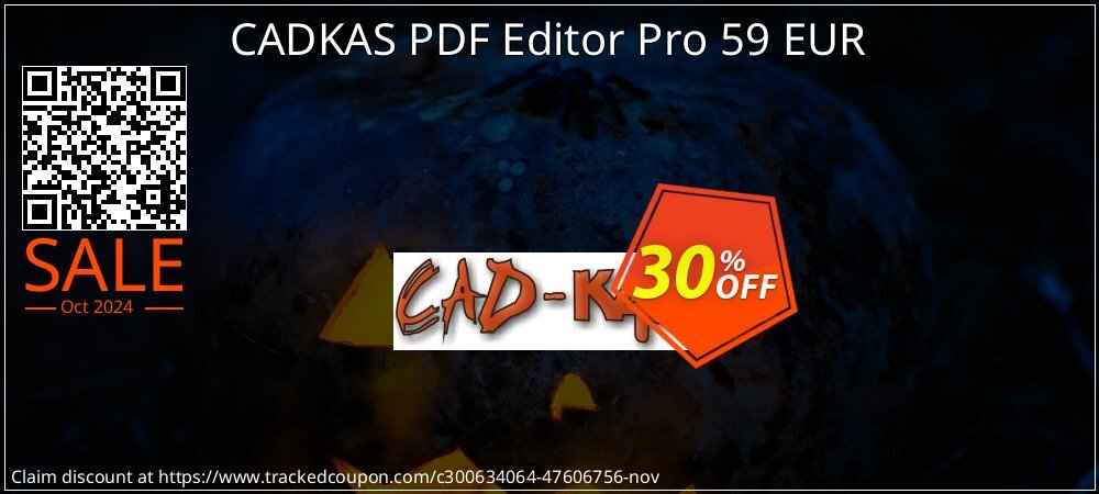 CADKAS PDF Editor Pro 59 EUR coupon on National Loyalty Day discounts