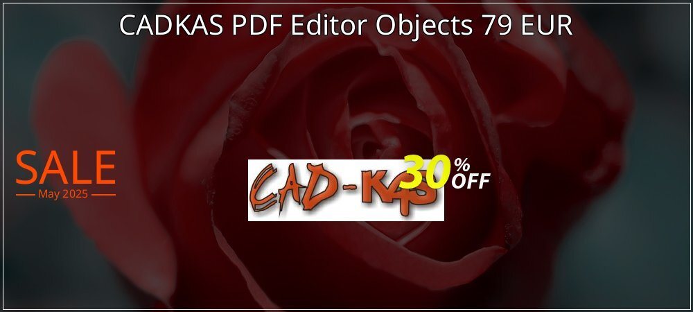 CADKAS PDF Editor Objects 79 EUR coupon on World Whisky Day discount