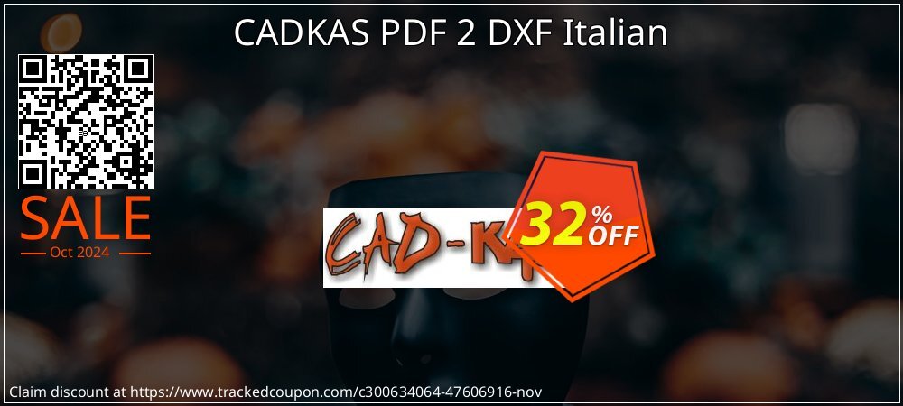 CADKAS PDF 2 DXF Italian coupon on National Loyalty Day offering sales