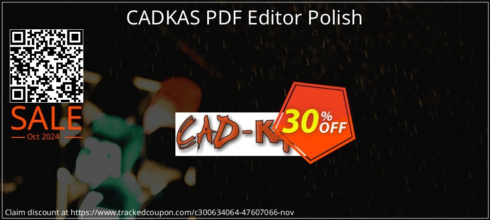 CADKAS PDF Editor Polish coupon on National Loyalty Day offer