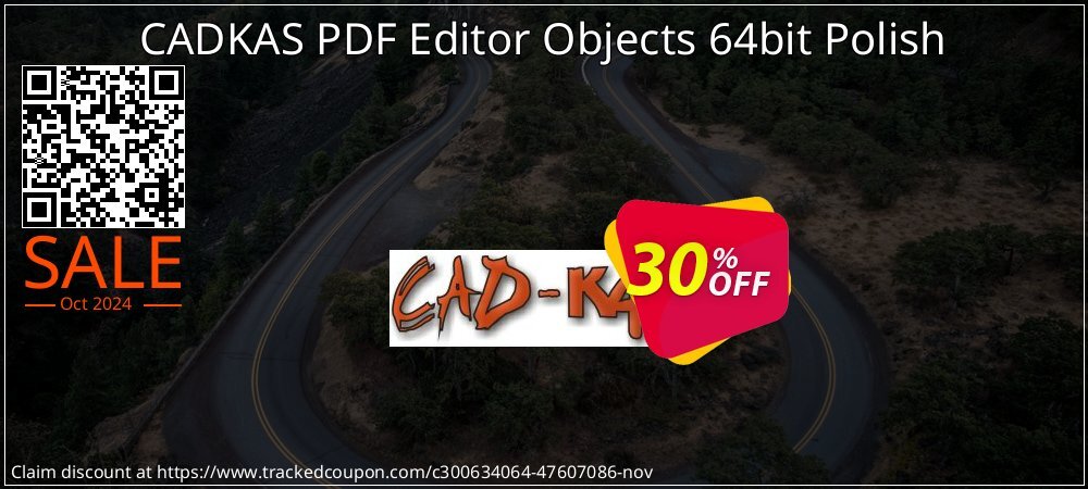 CADKAS PDF Editor Objects 64bit Polish coupon on National Loyalty Day offering discount