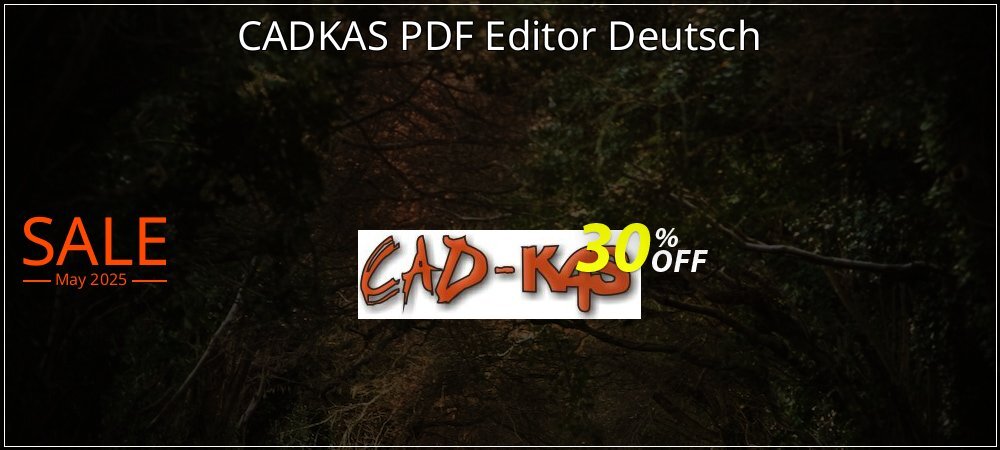 CADKAS PDF Editor Deutsch coupon on National Loyalty Day discount
