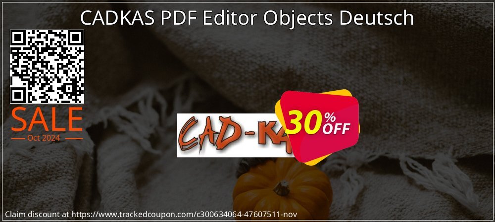 CADKAS PDF Editor Objects Deutsch coupon on National Loyalty Day super sale
