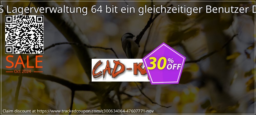 CADKAS Lagerverwaltung 64 bit ein gleichzeitiger Benutzer Deutsch coupon on National Loyalty Day offering sales