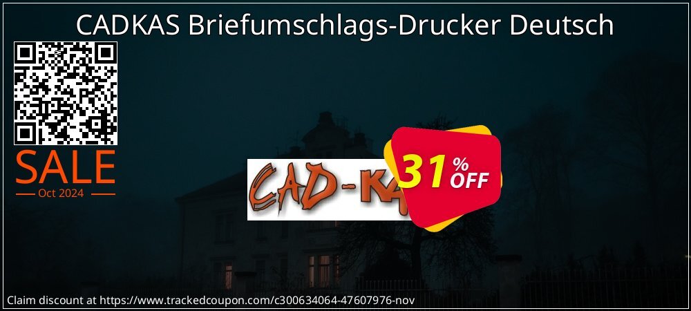CADKAS Briefumschlags-Drucker Deutsch coupon on National Loyalty Day discount
