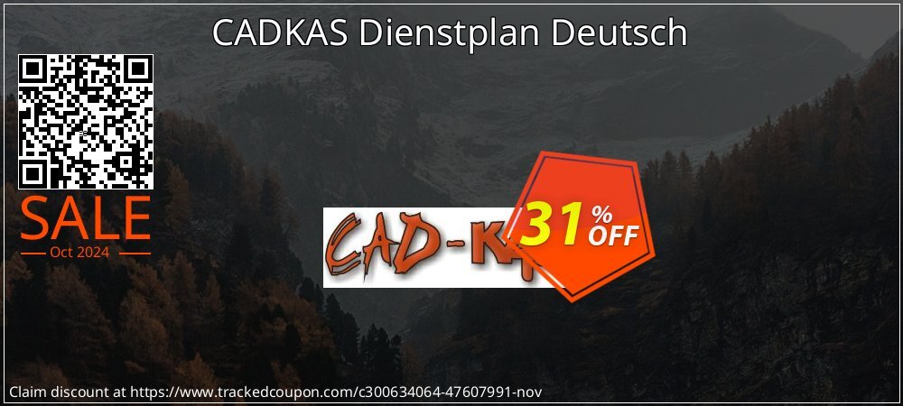 CADKAS Dienstplan Deutsch coupon on National Loyalty Day sales