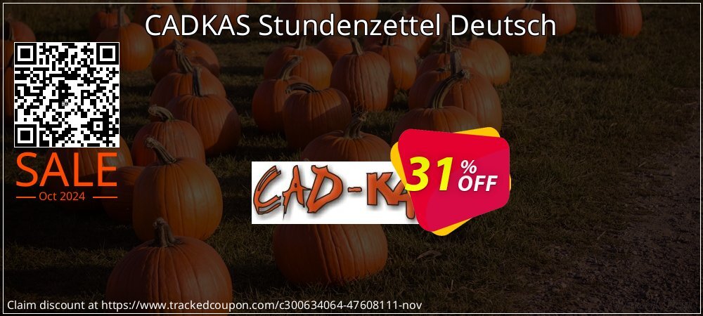 CADKAS Stundenzettel Deutsch coupon on National Loyalty Day discount