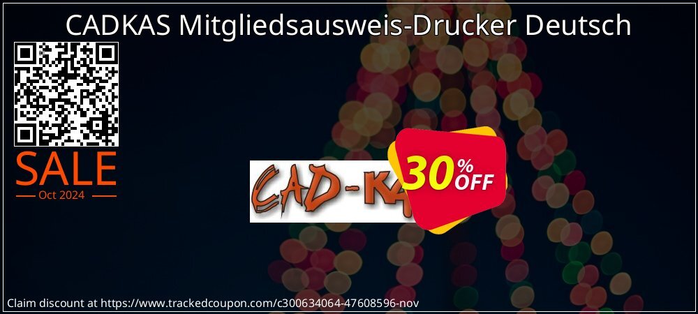 CADKAS Mitgliedsausweis-Drucker Deutsch coupon on National Loyalty Day offer