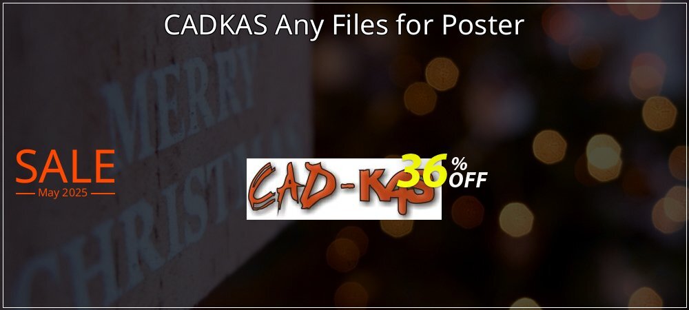 CADKAS Any Files for Poster coupon on National Loyalty Day promotions
