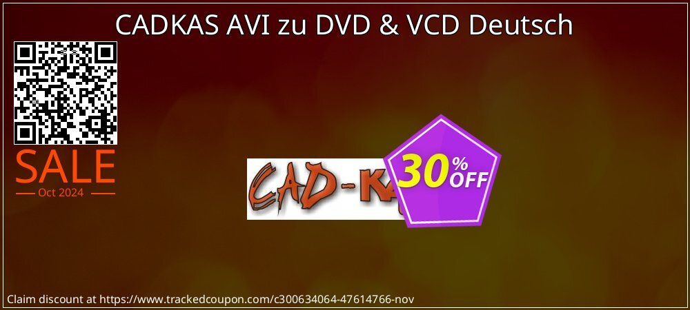 CADKAS AVI zu DVD & VCD Deutsch coupon on National Loyalty Day discounts