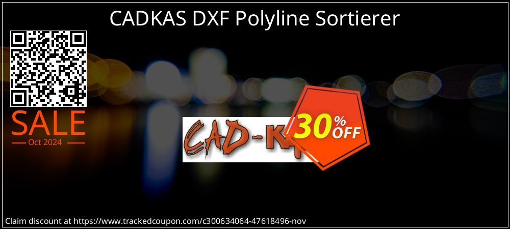 CADKAS DXF Polyline Sortierer coupon on National Loyalty Day offer