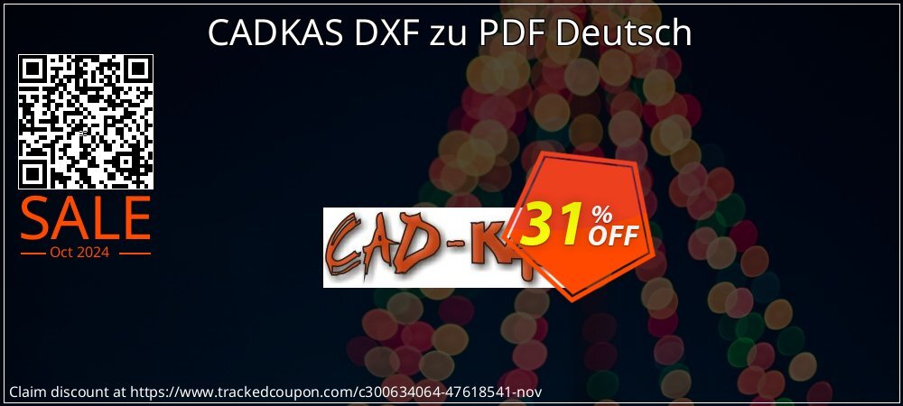 CADKAS DXF zu PDF Deutsch coupon on National Loyalty Day offer