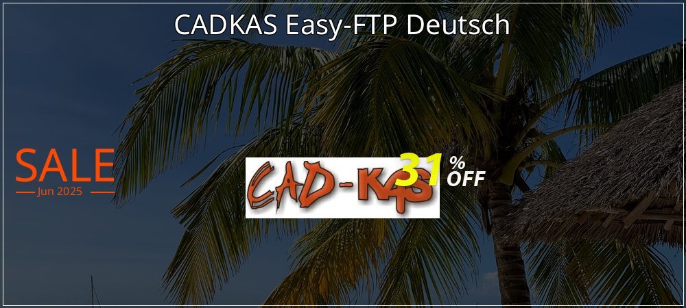 CADKAS Easy-FTP Deutsch coupon on National Cheese Day offering sales