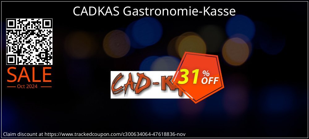 CADKAS Gastronomie-Kasse coupon on National Loyalty Day sales
