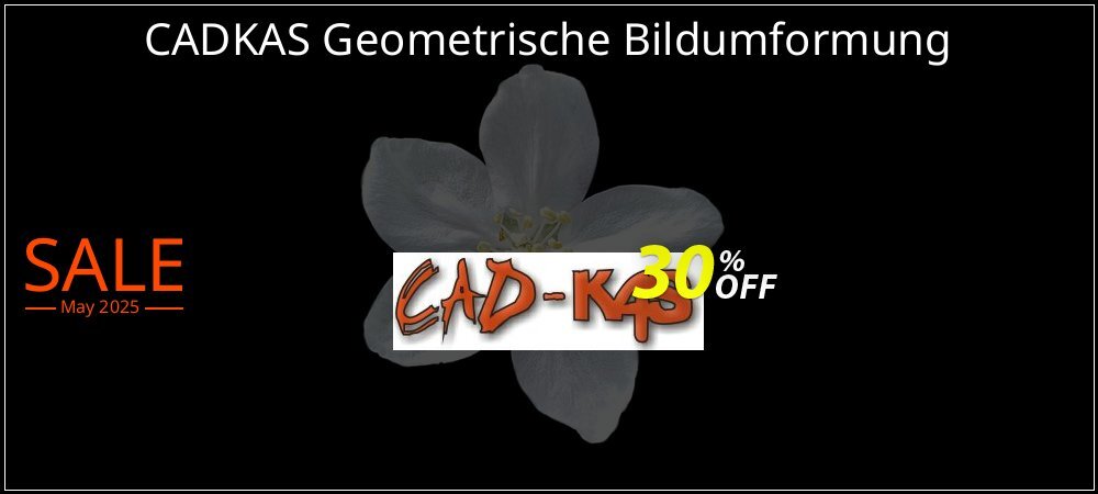 CADKAS Geometrische Bildumformung coupon on World Whisky Day offer