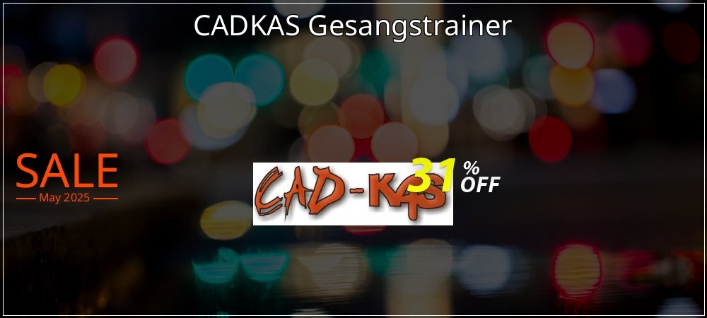 CADKAS Gesangstrainer coupon on Graduation 2025 discount
