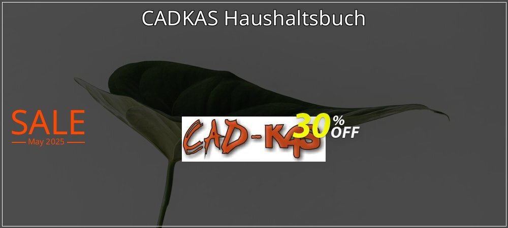 CADKAS Haushaltsbuch coupon on World Whisky Day offer