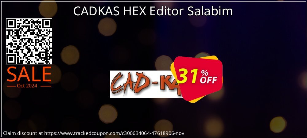 CADKAS HEX Editor Salabim coupon on National Loyalty Day discounts
