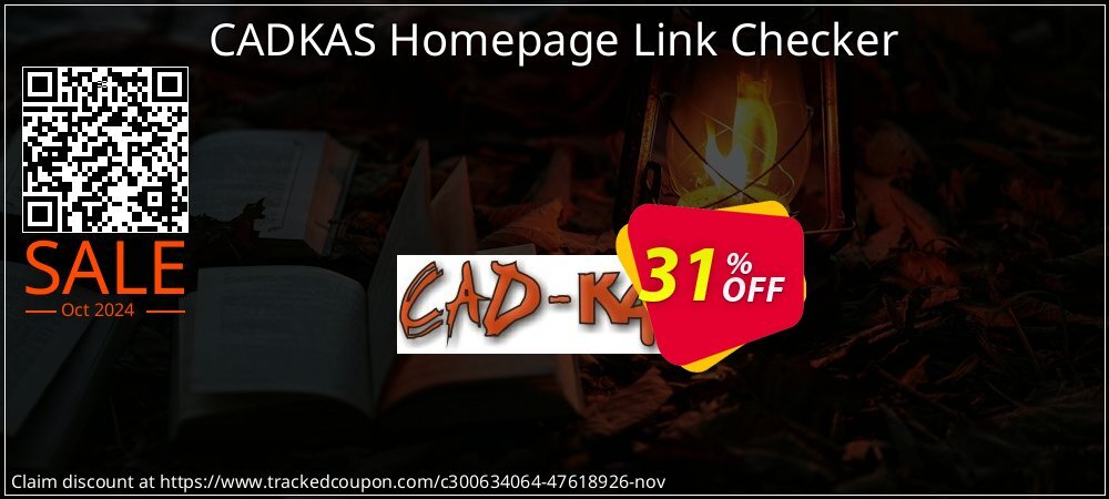 CADKAS Homepage Link Checker coupon on National Loyalty Day sales