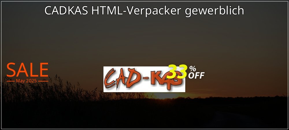 CADKAS HTML-Verpacker gewerblich coupon on World Whisky Day offering sales