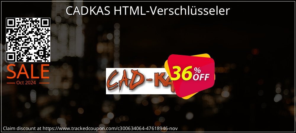 CADKAS HTML-Verschlüsseler coupon on National Loyalty Day offer